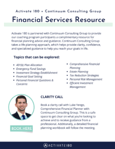 Activate 180 Financial Services Resource